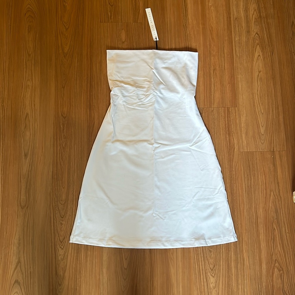 Susana Monaco Essential Tube Dress (white, XS, never worn, original packaging)